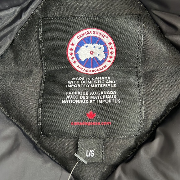 Canada Goose Expedition Parka Heritage Black Long With Fur Hood - Picture 6 of 15
